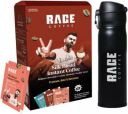RAGE Silk Sachets 1.5g x 30 - Belgian Chocolate, Creamy Hazelnut, Vanilla + Flask Instant Coffee  (2 x 130 g, Assorted Flavoured)...