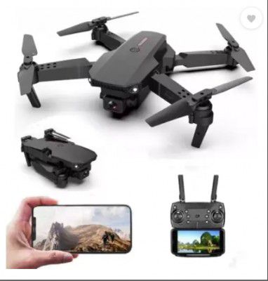 rahul textil Foldable-Toy-Drone-with-HQ-WiFi-Camera-Remote-Control-Quadcopter-with-Gesture Drone