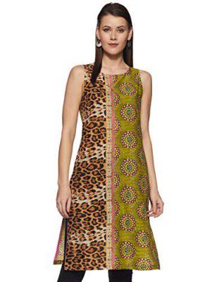 Rain and Rainbow Womens Straight Kurta