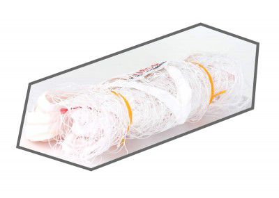 Raisco Desert Volleyball Net (White, Orange)