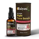 Raiyani Anti Aging Night Face Serum - Oil Free - Anti Wrinkle Anti Dullness Reviving (30 ml)...