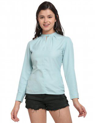 Rajnandini Women's Top Aqua