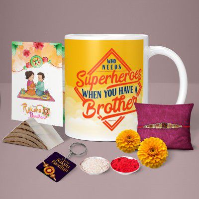 Raksha Bandhan Gifts Set (Pack of 5)(Combo Set)(RMCKRCG202)