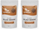 Ramam Flax seeds |Helps in Hair Growth| Helps in Manage Heart Health| Brown Flax Seeds  (800 g, Pack of 2)...