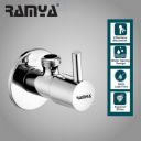 Ramya Turbo Angle Valve Stainless Steel Premium Quality Angle Cock Faucet (Wall Concealed Installation Type)...