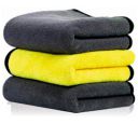 Random Color Multipurpose Microfiber 800 GSM Pack of 1-40cm x 30cm Cleaning Towel Microfibre Cloth Highly Absorbent Dust Towels for All Vehicles Bikes Cars Glass Kitchens - Multicolour...