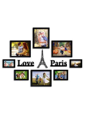 Random Photo Frame for Wall Decoration| Home and Wall Decor Framing of Photos and Picture for Living Room, Bedroom, Home, Office Set of 12 Individual photo frames (H &) (5x7 - 12PCS) Black