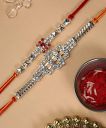 RAPA Handmade Beautiful Rakhi Set of 2...