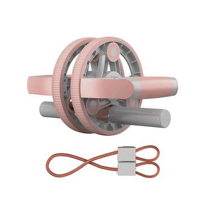 Rapidotzz Thick Ab Roller with 200Kg Load Capacity, No floor Damage Wheel with 8MM Knee Mat - Full Body and Abs Tummy Workout for Men & Women for Exercise, Home Gym and Weight Loss