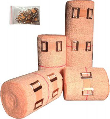RARE OCEANS ELASTIC CREPE BANDAGE - Sports Wrist Wrap Straps Elastic Compression (6CM X 4MTR, PACK OF 1)