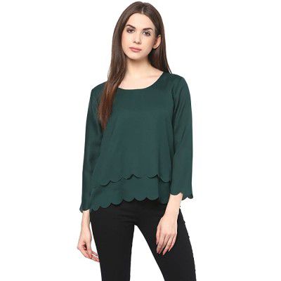 RARE Womens Plain Regular fit Top
