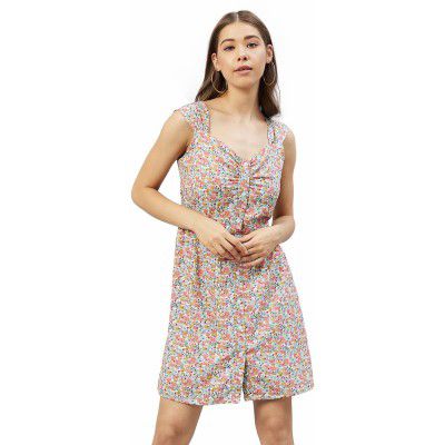 rare Women's Polyester A-Line Standard Length Casual Dress