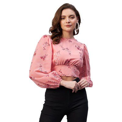 rare Women's Polyester Long Sleeve Slim Fit Blouse