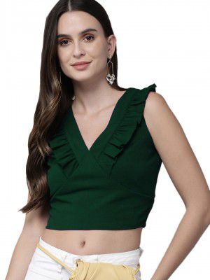 rare Women's Sleeveless Spandex Slim Fit Blouse