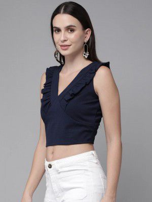 Rare Women's Solid Regular Fit Blouse