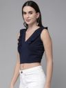 Rare Women's Solid Regular Fit Blouse...