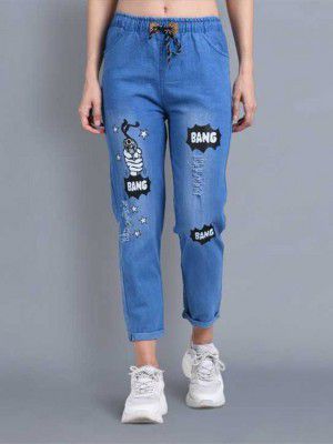 RASHMI FASHION Women Regular Mid Rise Light Blue Jeans