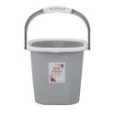 RATAN PLASTICWARE Premia Bucket (5L X 1) - Diaso Grey|Light Weight and Easy to Carry|Perfect for Use in Bathrooms, Kitchen & Wet Utility Areas...
