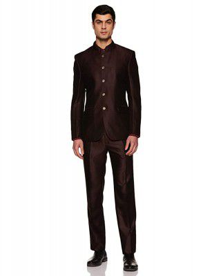 Raymond Dark Maroon Contemporary Fit Suits