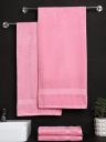 Raymond Home 100% Cotton 380 GSM 2 Bath Towel and 2 Hand Towell for Men/Women (Blush Pink)...
