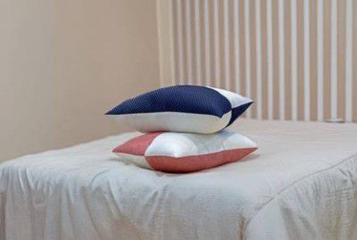 Raymond Home Microfibre Solid Sleeping Pillow Pack of 2  (Multicolor)