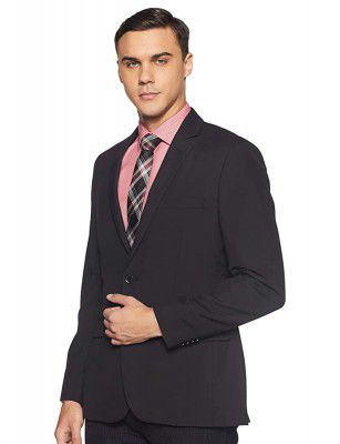 Raymond Mens Notch Lapel Slim Blazer
