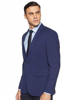 Raymond Mens Notch Lapel Slim Blazer