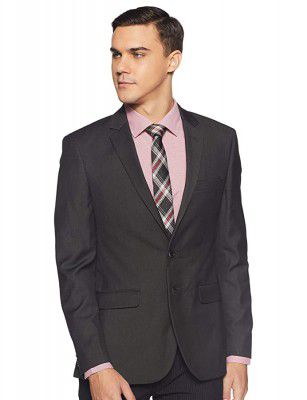 Raymond Mens Notch Lapel Slim Blazer