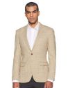 Raymond Men's Notch Lapel Slim fit Blazer (RMJS01738-F4_Medium Fawn_104)...