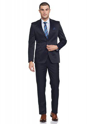 Raymond Mens Poly Viscose Peak Lapel Suit