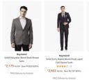 Raymond Mens Suits Up To 78% Off...