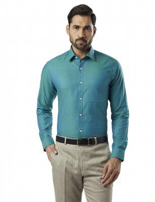 Raymond Red Slim Fit Cotton Shirt