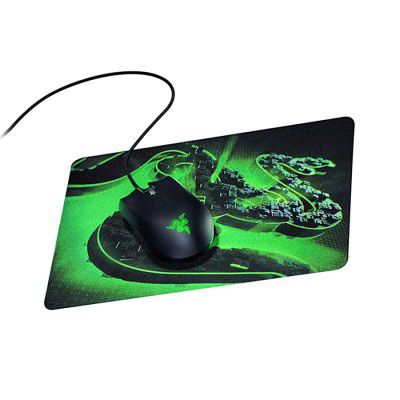 Razer Abyssus Lite & Razer Goliathus Mobile Construct Edition - Mouse and Mouse Mat Bundle - RZ83-02730100-B3M1
