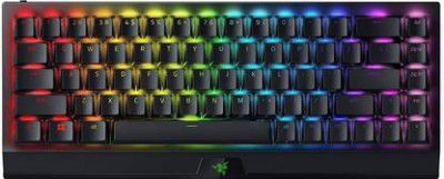 Razer BlackWidow V3 Mini HyperSpeed - (Green Switch) RZ03-03892000-R3M1 Wireless Standard Gaming Keyboard (Black)