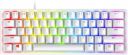 Razer Huntsman Mini - Mercury Edition - 60% Optical Gaming Keyboard (Clicky Purple Switch) - FRML Packaging