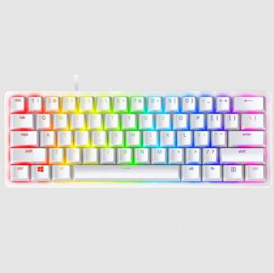 RAZER Huntsman Mini Wired Gaming Keyboard with Backlit Keys (Linear Optical Switch, Mercury)