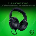 Razer Kraken X Lite Ultralight Wired Gaming Over Ear Headset...