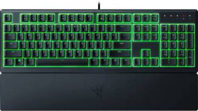 Razer Ornata V3 X Wired USB Standard Gaming Keyboard Compatible with Desktop, Laptop, Mac  (Black)