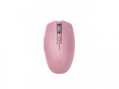 Razer Orochi V2 Mobile Wireless Gaming Mouse: Ultra Lightweight - 2 Wireless Modes - Up to 950 Hr Battery Life - Mechanical Mouse Switches - 5G Advanced 18K DPI Optical Sensor - Quartz Pink