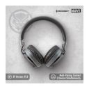 Rconnect Marvel Black Panther On ear foldable Wireless Headphone with built in mic & Siri/Alexa/GoogleOk compatible, 10hrs playtime, Super hero Design - DBTH301 BP...