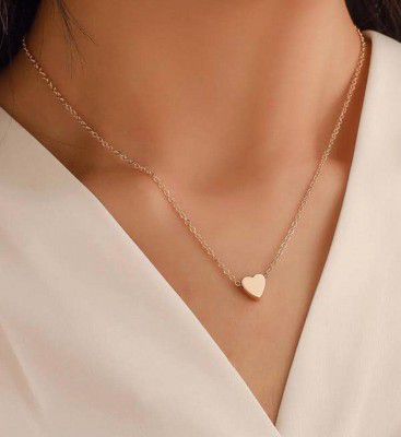 RDGADGETS Chain Pendant for Women Western Style Stainless Steel Designer Pendant Choker Necklace for Women and Girls. ( Designer 12 )