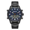 Reaction by Kenneth Cole Analogue - Digital Men's Watch - KRWGJ9005304 (Blue Dial Black Colored Strap)...