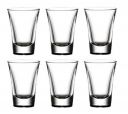 Real Crystal Pony Shot Glass for Beverage Drinking Glassware for Vodka Tequila Liquor 60 ml Set of (6)...