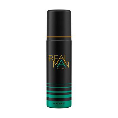 REALMAN Attract Deodorant, Strong Men’s Body Spray, Long Lasting Fragrance, 200ml
