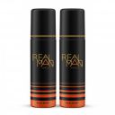 REALMAN Deodorant, Strong Body Spray for Men, 200ml (Pack of 2) - Thrill...