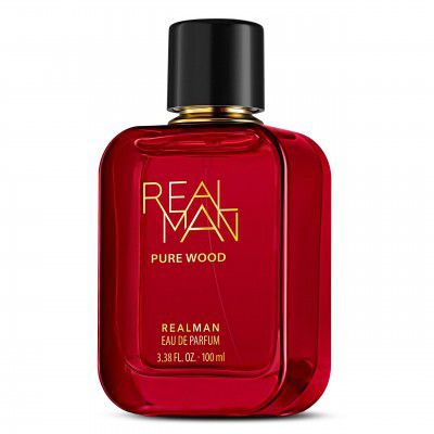 RealMan Pure Wood Perfume, Premium Perfume for Men, Long-lasting Scent, Eau De Parfum, 100ml