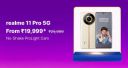 Realme 11 Pro 5G @ ₹19,999 on Flipkart's Big Billion Days Sale...