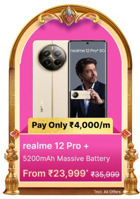 Big Billion Days Special: realme 12 Pro + to be priced at ₹23999	