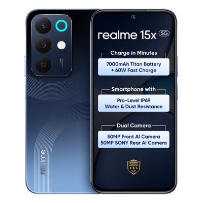 realme 15X 5G Smartphone 8+128GB Marine Blue