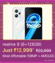 realme 9 (6 +128GB) @ ₹12999 on Flipkart Big Billion Days Sale...